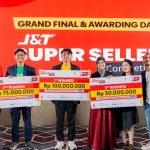J&T Express Nobatkan Tiga Pemenang J&T Super Seller, Bawa Pulang Total Hadiah Rp 300 Juta